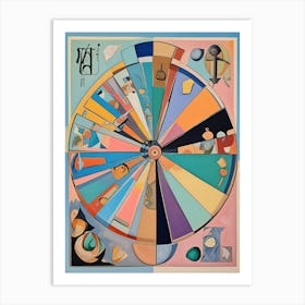 Rainbow Wheel Of Life no1 1 Affiche