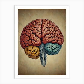 Brain - Illustration Art Print