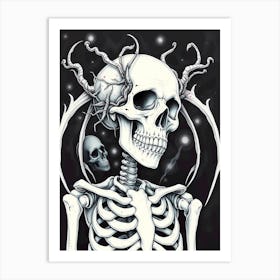 Skeleton 1 Art Print