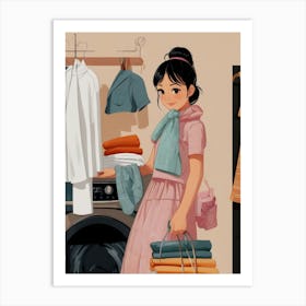 Laundry Room 13 Art Print