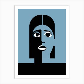 Portrait Of A Woman 4 Art Print