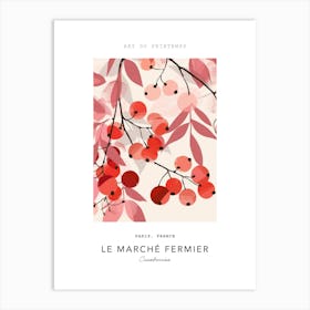 Cranberries Le Marche Fermier Poster 2 Art Print