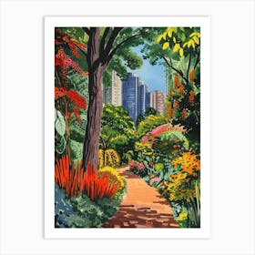 Southwark Park London Parks Garden 6 Painting Art Print