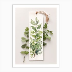 Fern Bookmark Art Print