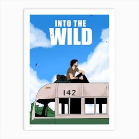 Into The Wild By Artthree Art Print