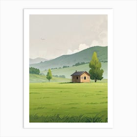 House In The Countryside 7 Art Print