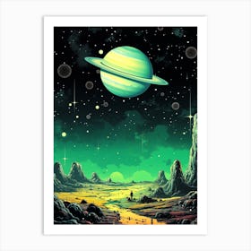 Saturn Art Print