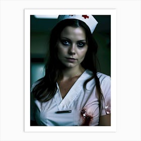 Can't Sleep?...Call The Night Nurse~Reimagined 15 Art Print