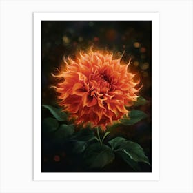 Dahlia 2 Art Print