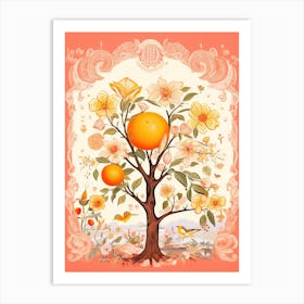 Orange Tree 1 Art Print