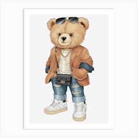 Teddy Bear 2 Art Print