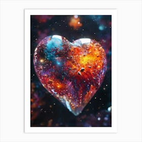 Heart Of Space 1 Art Print