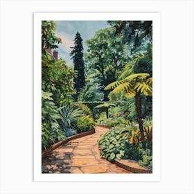 Holland Park Gardens London Parks Garden 3 Painting Art Print