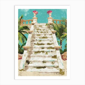 Stairway To Paradise 3 Art Print