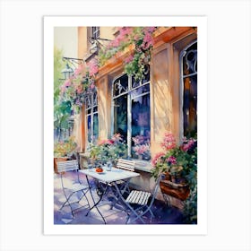 Cafe Paris Art Print