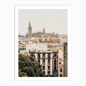 Valencia City View Art Print