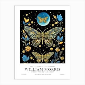 William Morris Exhibition Insects Series 10 Art Print