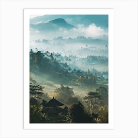 Sunrise In Bali 1 Art Print