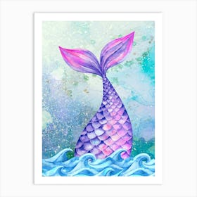 Mermaid spirit Art Print