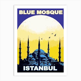 Blue Mosque, Turkey Art Print