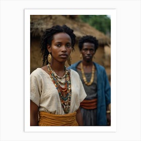 Ethiopian Couple Art Print