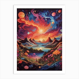 Starry Night Art Print