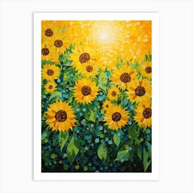 Sunflowers 82 Art Print