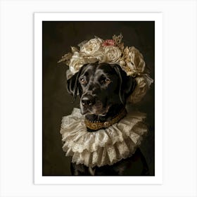 Victorian Dog 1 Art Print