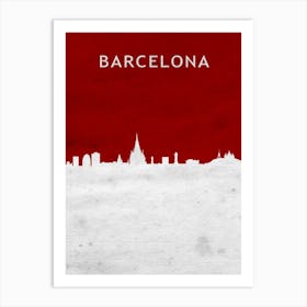 Barcelona Spain Art Print