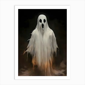 Ghost Painting 2 Art Print