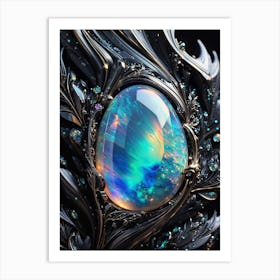 Opalescence, Cosmic Opal Art Print