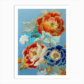 Chinese Flower Painting 95 Art Print