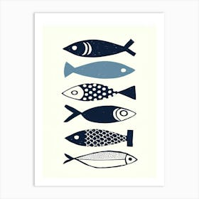 Fish Print Art Print