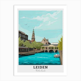 Leeden, Netherlands Travel Art Print