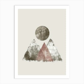 Mountain Range 7 Art Print