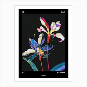 No Rain No Flowers Poster Cyclamen 2 Art Print