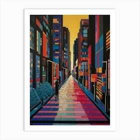 City At Night Art Print