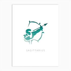 Sagittarius Zodiac Art Print