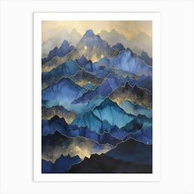 Blue Mountains 9 Art Print