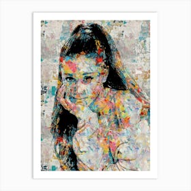 Ariana Grande Portrait Art Print