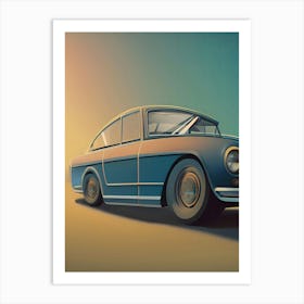 Vintage Car Art Print