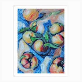 Nectarine 1 Classic Fruit Art Print