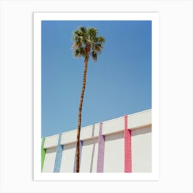 Palm Springs II on Film Art Print