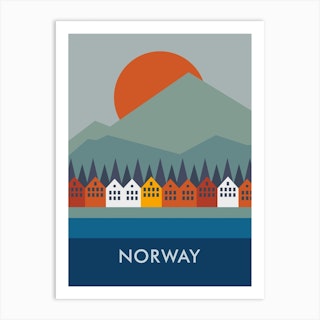 Norway Art Print
