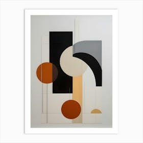 Modern Abstract Minimalistic Art 18 Art Print