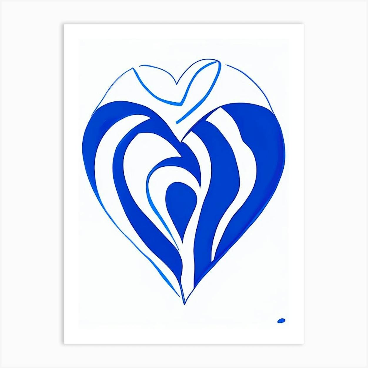 Heart Abstract Love Symbol Continuous Line Stock Illustration 2121737024 |  Shutterstock