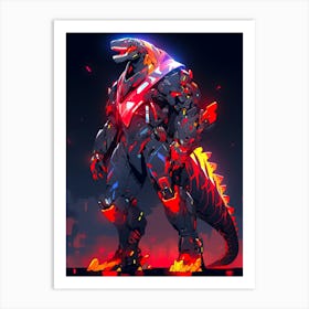 Godzilla 1 Art Print