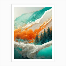 Abstract Landscape Art Print