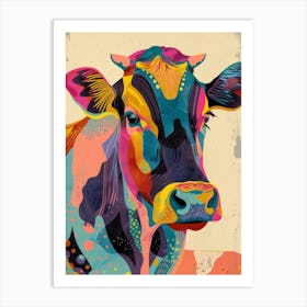 Cow Painting Art Print