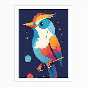 Colorful Bird Art Print